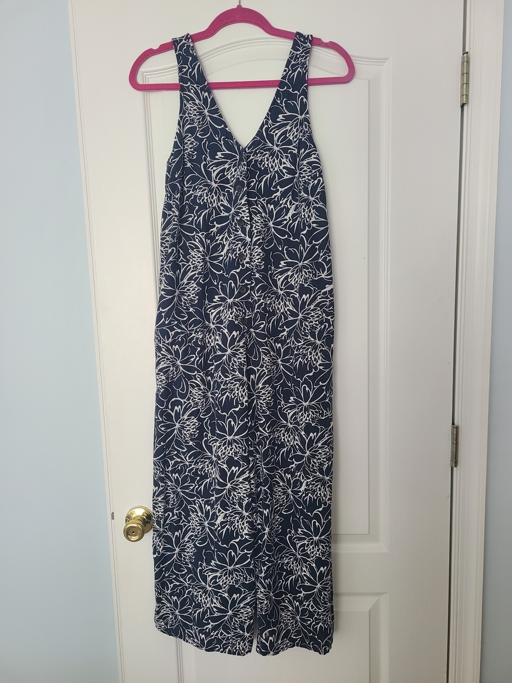 Old Navy Floral Maternity & Nursing Jumpsuit